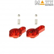 Aluminum Cnc Selector Red Style B Per Vfc Scar L/h Aeg Maxx Model (mx-sel007sbr)