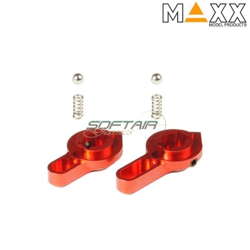 Selettore Alluminio Cnc Red Style A Per Vfc Scar L/h Aeg Maxx Model (mx-sel007sar)