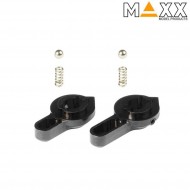 Aluminum Cnc Selector Black Style A Per Vfc Scar L/h Aeg Maxx Model (mx-sel007sab)