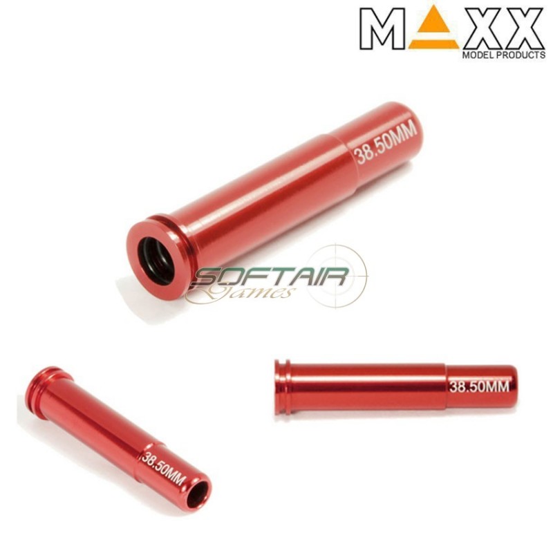 Spingipallino 38.50mm In Alluminio Double O-ring Air Seal Aeg Maxx Model (mx-noz3850al)