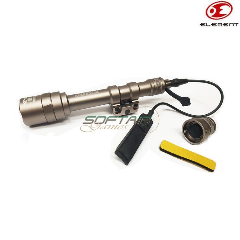 Flashlight M600aa Scout Led Tactical Dark Earth Element (el-ex400-de)