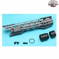 Rail LC Grey 10.75" Mtfc System Shark G&p (gp-mlk018gy) Rail LC Grey 10.75" Mtfc System Shark G&p (gp-mlk018gy)