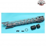 Rail LC Grey 16.20" Mtfc System Shark G&p (gp-mlk016gy) Rail LC Grey 16.20" Mtfc System Shark G&p (gp-mlk016gy)