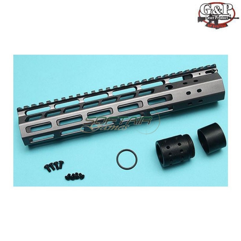 Rail LC Grey 10.75" Mtfc System G&p (gp-mlk015gy) Rail LC Grey 10.75" Mtfc System G&p (gp-mlk015gy)