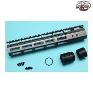 Rail LC Grey 10.75" Mtfc System G&p (gp-mlk015gy) Rail LC Grey 10.75" Mtfc System G&p (gp-mlk015gy)