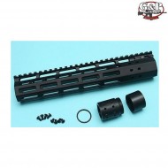 Rail LC Black 10.75" Mtfc System G&p (gp-mlk015bk) Rail LC Black 10.75" Mtfc System G&p (gp-mlk015bk)