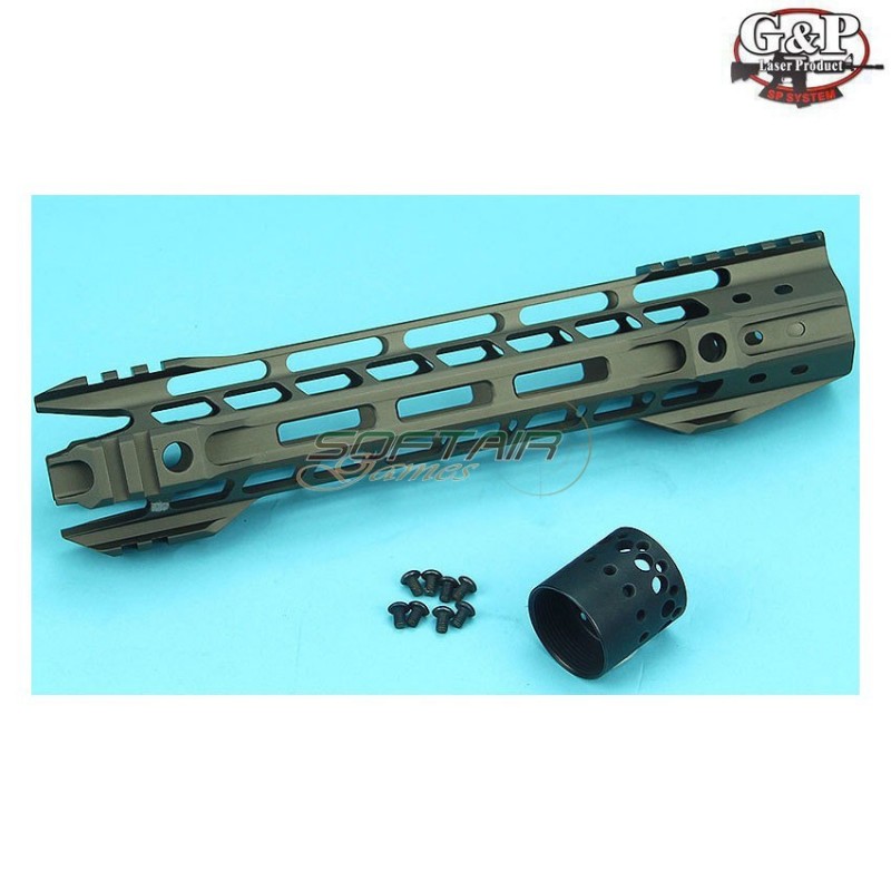 Rail LC Sand 10.75" Aeg Phantom G&p (gp-mlk003cs)