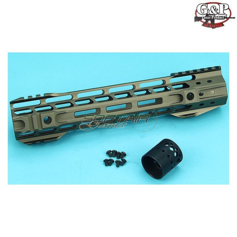 Rail LC Sand 10.75" Aeg Type A G&p (gp-mlk003as)