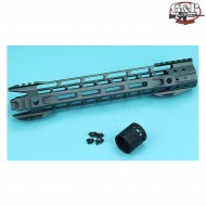 Rail LC Grey 12.50" Aeg Phantom G&p (gp-mlk002cg) Rail LC Grey 12.50" Aeg Phantom G&p (gp-mlk002cg)