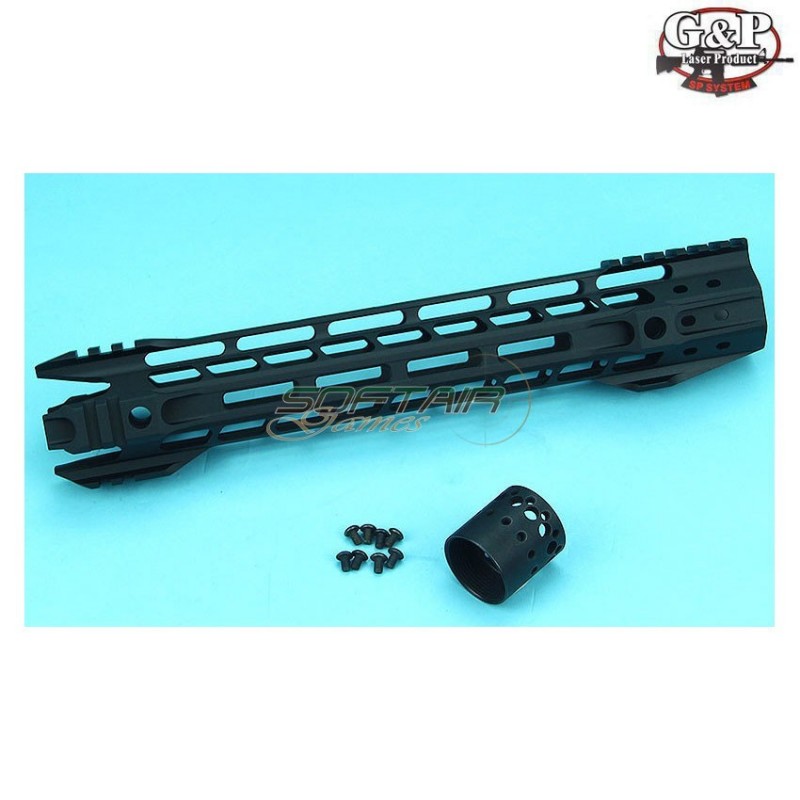 Rail LC Black 12.50" Aeg Phantom G&p (gp-mlk002c) Rail LC Black 12.50" Aeg Phantom G&p (gp-mlk002c)