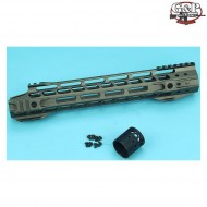 Rail LC Sand 12.50" Aeg Upper Cut G&p (gp-mlk002bs) Rail LC Sand 12.50" Aeg Upper Cut G&p (gp-mlk002bs)
