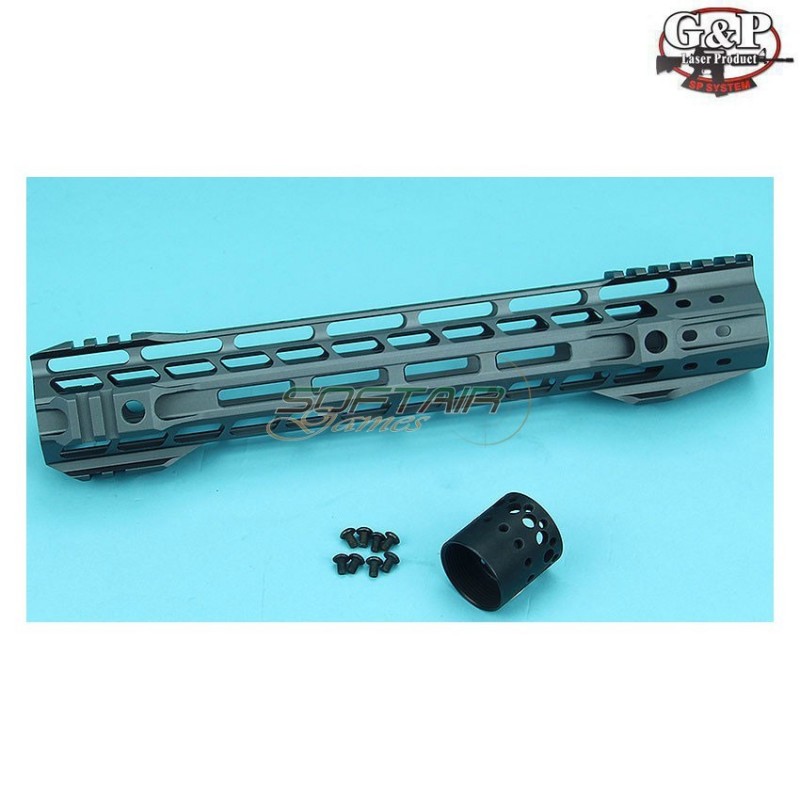 Rail LC Grey 12.50" Aeg Type A G&p (gp-mlk002ag)