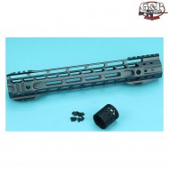 Rail LC Grey 12.50" Aeg Type A G&p (gp-mlk002ag)