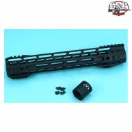 Rail LC Black 12.50" Aeg Type A G&p (gp-mlk002a) Rail LC Black 12.50" Aeg Type A G&p (gp-mlk002a)