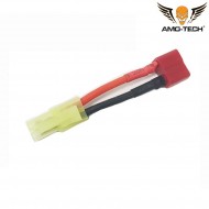 Cablaggio T-plug Femmina A Mini Tamiya Maschio Amo-tech® (amt-13-3) Cablaggio T-plug Femmina A Mini Tamiya Maschio Amo-tech® (amt-13-3)