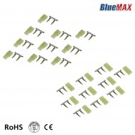 Set 20 Tamiya Male & Female Small Connectors Bluemax-power® (bmp-setplug)
