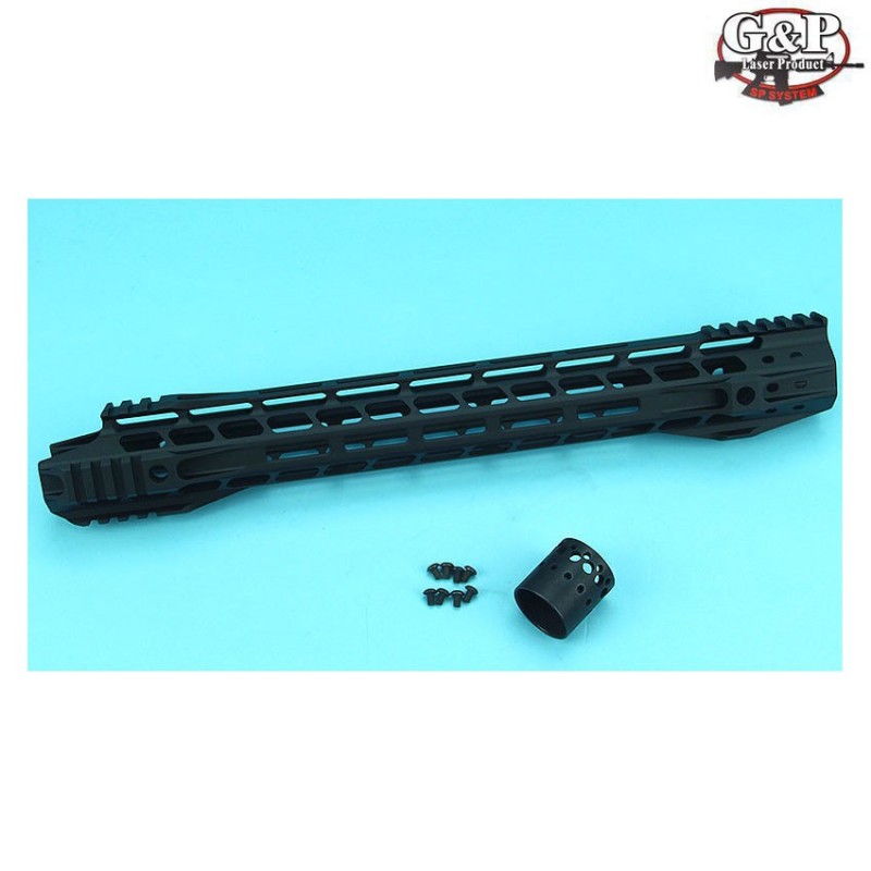Rail LC Black 16.20" Aeg Upper Cut G&p (gp-mlk001b) Rail LC Black 16.20" Aeg Upper Cut G&p (gp-mlk001b)