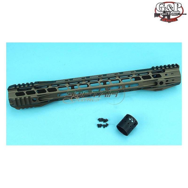 Rail LC Sand 16.20" Aeg Type A G&p (gp-mlk001as)