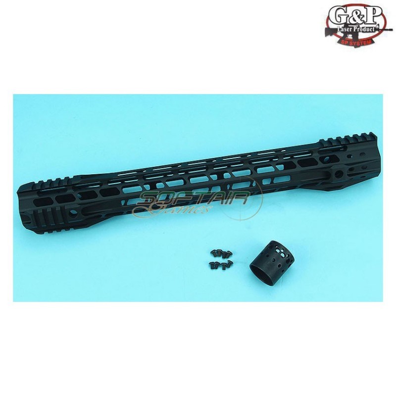 Rail LC Black 16.20" Aeg Type A G&p (gp-mlk001a)