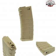 Caricatore Monofilare P-mag Style 130bb Dark Earth Per M4 G&p (gp-mag014de)