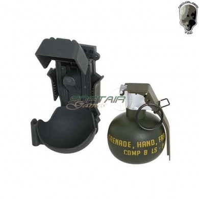 Set Dummy M67 Grenade Black Tmc (tmc-3035-bk)