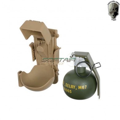 Set Dummy M67 Grenade Dark Earth Tmc (tmc-3035-de)