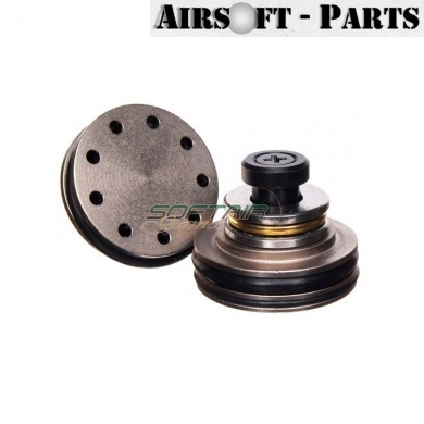 Testa Pistone Duralumin Cnc Doppio O-ring Airsoft Parts (atp-hp-dur-dou)