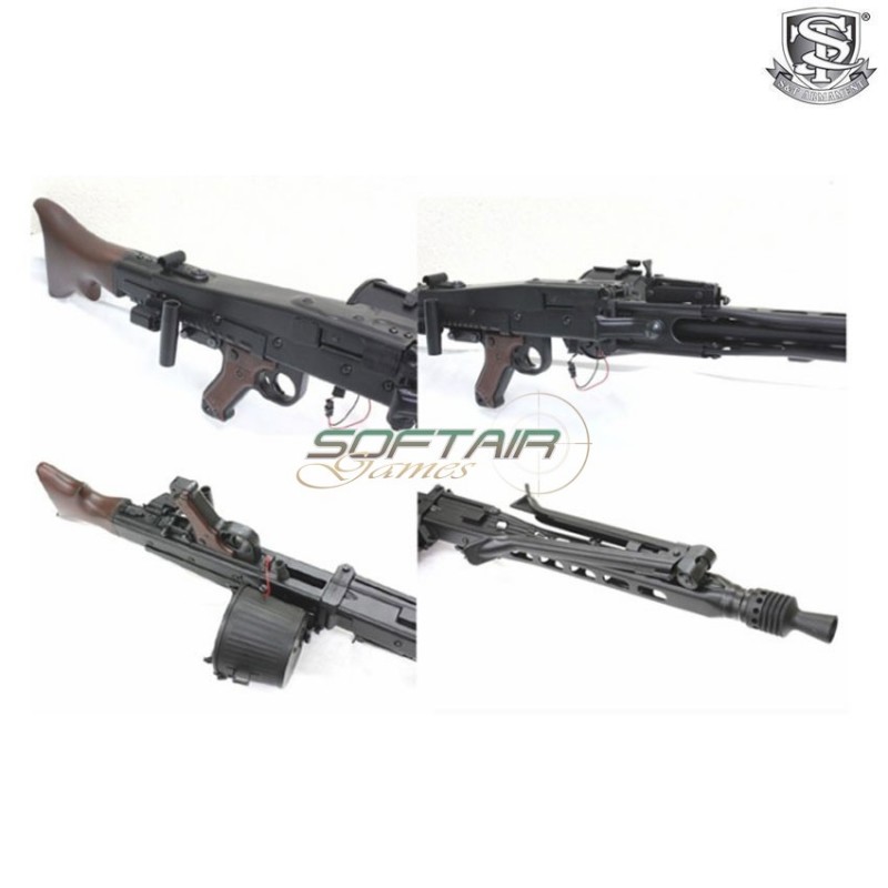 Electric Machine Gun Mg42 Gpmg Wwii S&t (st-006618)