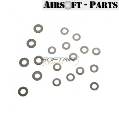 Set 20pcs Spessori Gearbox 0.1/0.2/0.5 Airsoft Parts (atp-podl-20)