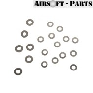 Set 20pcs Spessori Gearbox 0.1/0.2/0.5 Airsoft Parts (atp-podl-20)