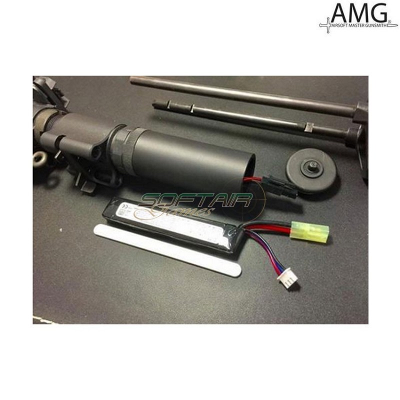 Estensione Buffer Tube Per Vfc Hk416c/stinger V1 Aeg Amg (av-416caeg-01)