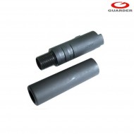 Canna Esterna Black Due Pezzi Acciaio Per Hi-capa 4.3 Guarder (capa-09-bk)