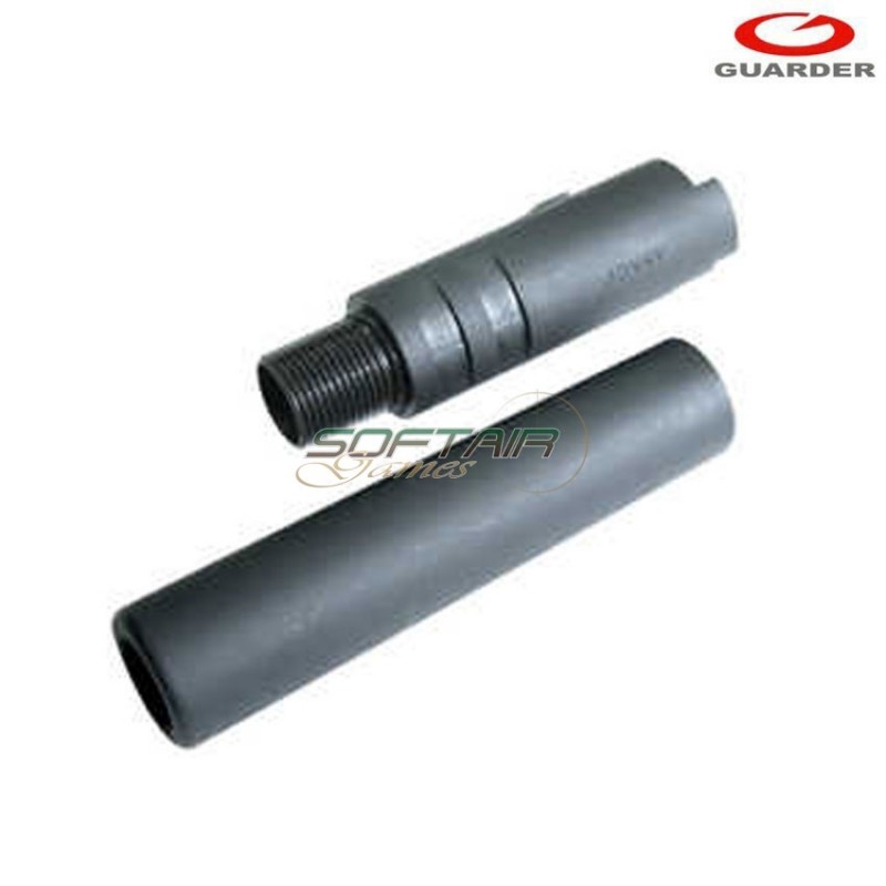 Canna Esterna Black Due Pezzi Acciaio Per Hi-capa 5.1 Guarder (capa-10-bk)