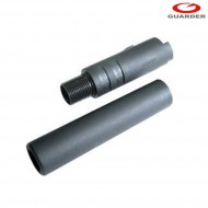 Canna Esterna Black Due Pezzi Acciaio Per Hi-capa 5.1 Guarder (capa-10-bk)