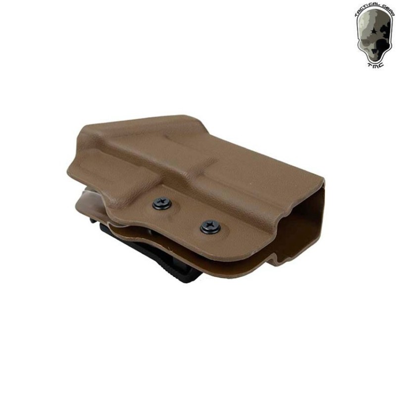 Rigid Holster Kydex Coyote Brown For Glock Series Tmc (tmc-35-g17b-de)
