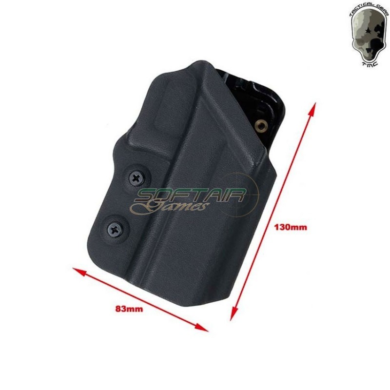 Rigid Holster Kydex Black For Glock Series Tmc (tmc-35-g17b-bk)