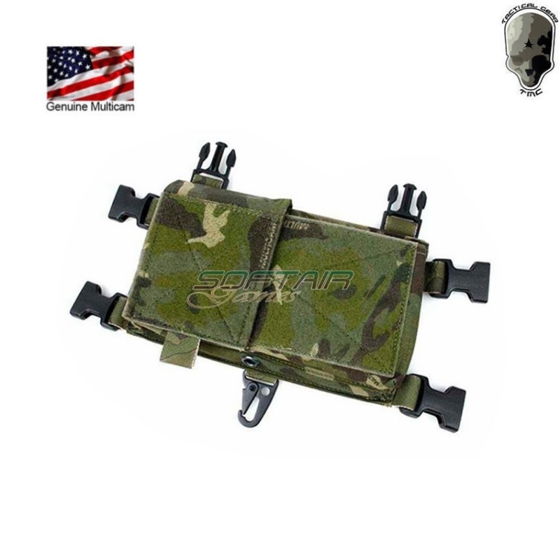 Tactical Mcr Set Frontale Per Vest Chest Rig Multicam® Tropic Genuine Usa Tmc (tmc-3119-mtp)