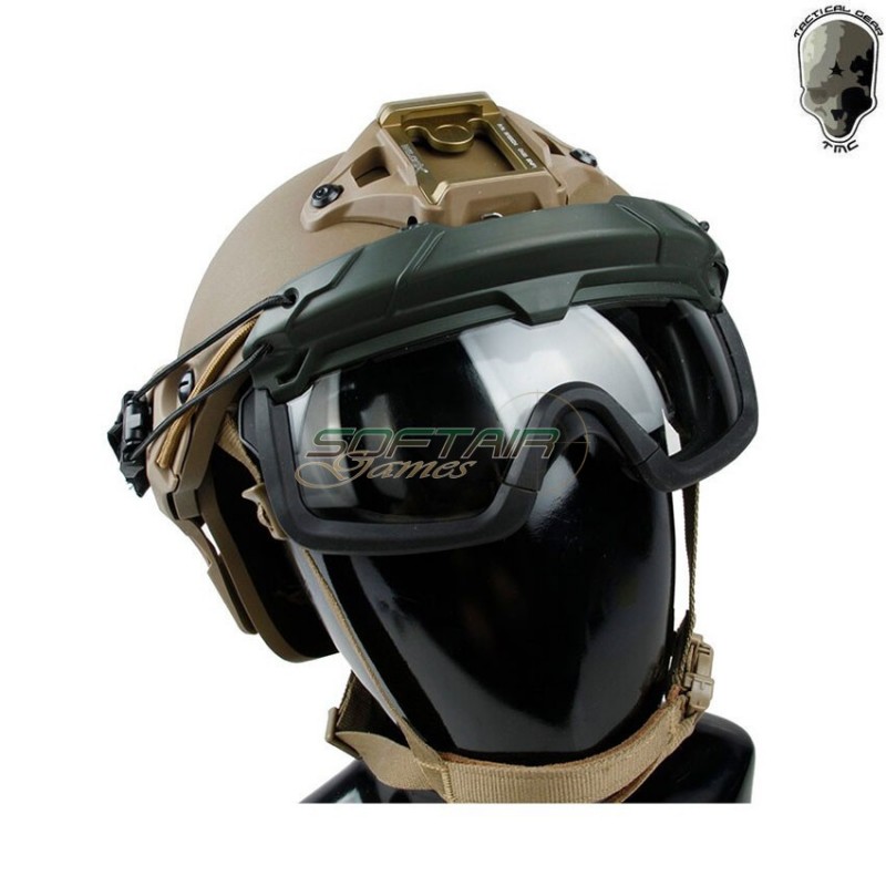 Occhiale Tattico Sf Qd Per Elmetto Olive Drab Tmc (tmc-3105-od)