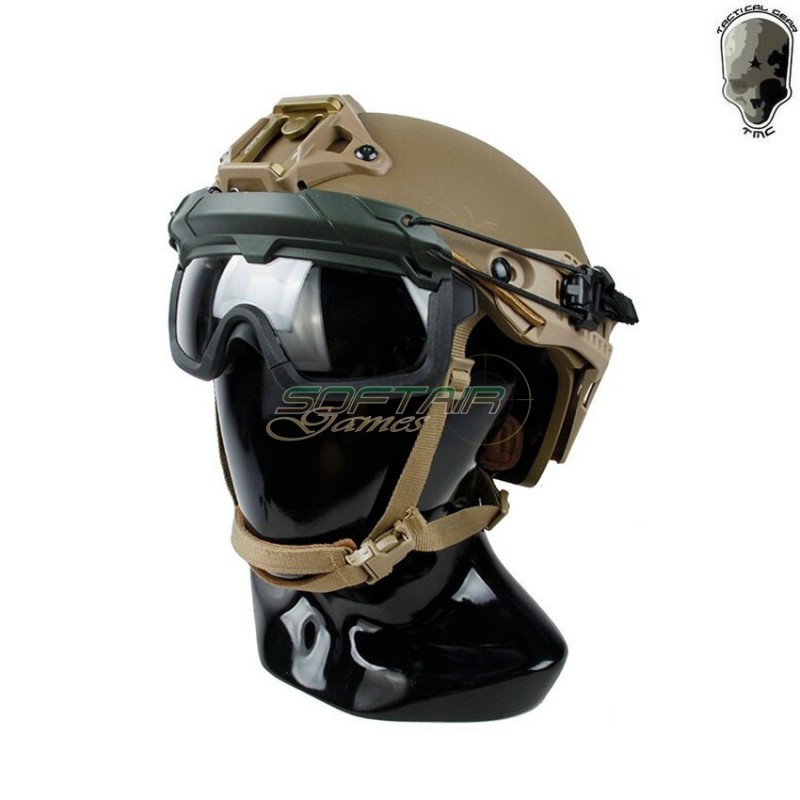 Occhiale Tattico Sf Qd Per Elmetto Olive Drab Tmc (tmc-3105-od)