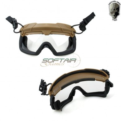 Tactical Glasses Sf Qd For Helmet Dark Earth Tmc (tmc-3105-de)