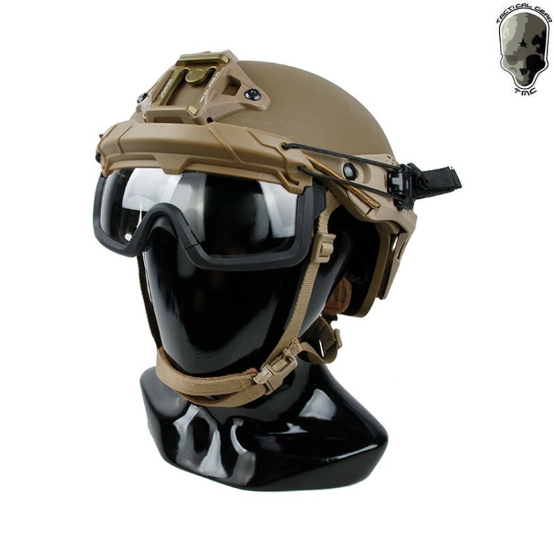 Tactical Glasses Sf Qd For Helmet Dark Earth Tmc (tmc-3105-de)