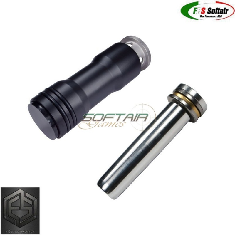 Set Piston & Spring Guide For Ares Striker As-01 E.s.c.w. Fps (fps-as01k)