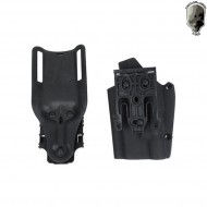 Fondina Rigida Kydex Black X300 Light-comp. Per Pistola Glock Tmc (tmc-3033-bk)