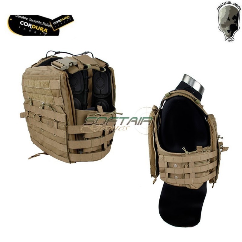 Plate Carrier Nc Style Coyote Brown Tmc (tmc-2563-cb)