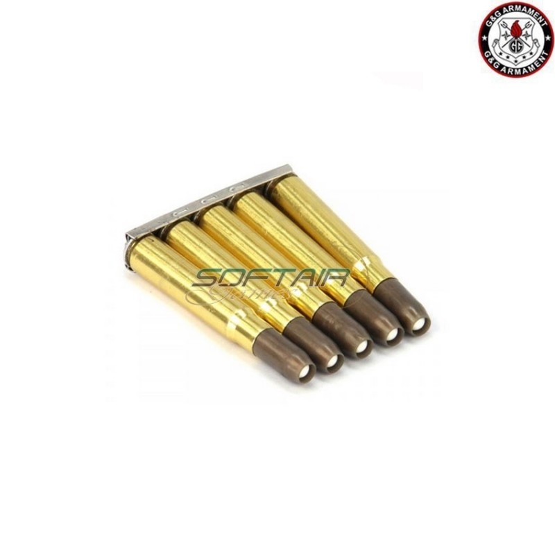 Set 5 Bossoli Per Kar98k Se G980 G&g (gg-08136)