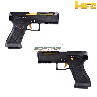 Pistola A Gas Ag-17 Advanced G17 Custom Black Slide Hfc (hfc-hg182b)