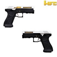 Gas Pistol Ag-17 Advanced G17 Custom Silver Slide Hfc (hfc-hg182s) Gas Pistol Ag-17 Advanced G17 Custom Silver Slide Hfc (hfc-hg182s)