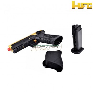 Pistola A Gas Ag-17 Advanced G17 Custom Gold Slide Hfc (hfc-hg182g)