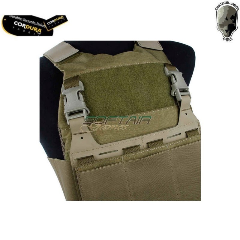 Plate Carrier Fcsk Khaki Tmc (tmc-2841-kk)