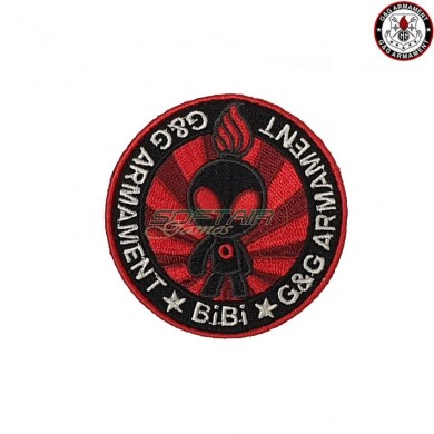 Patch Embroidered Bibi Round G&g (gg-patch-7)